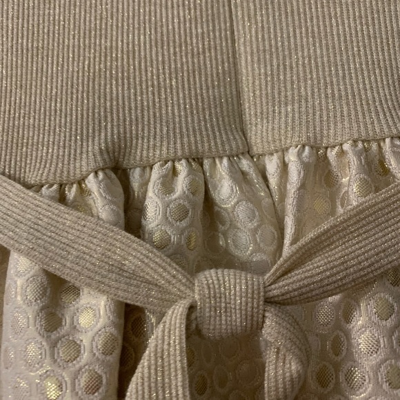 NWT Bonnie Jean Baby Girl Gold Fancy Dress - Size 12 Months - Picture 6 of 10